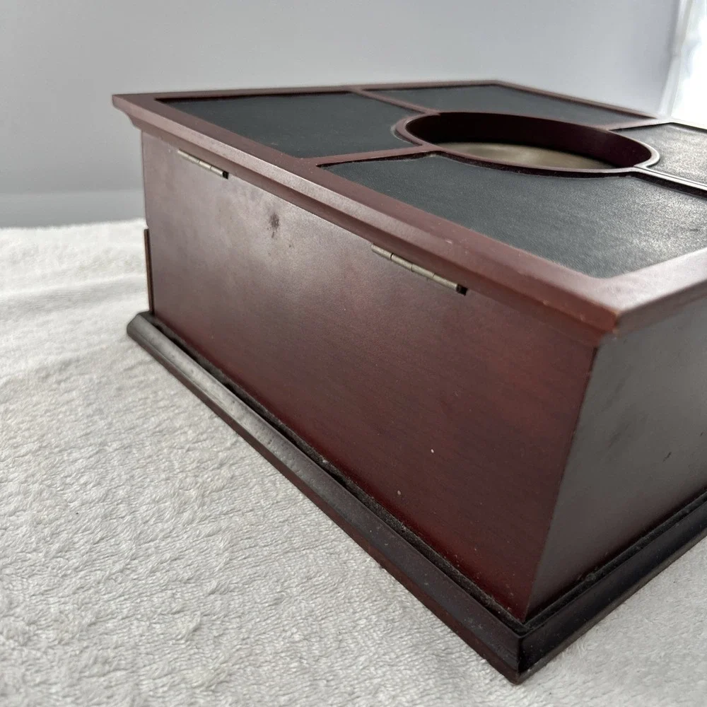 Vintage The Bombay Company Valet Box Change &‎ Key Holder Desk Organizer Display